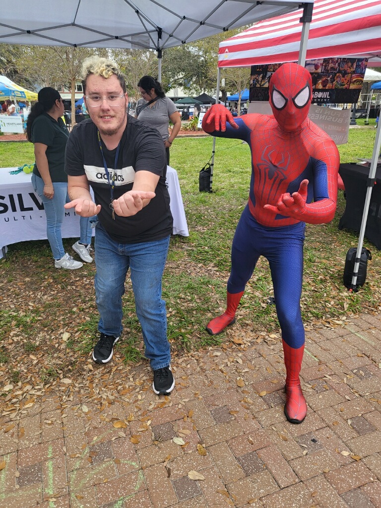 CommunityFest with Spider Man